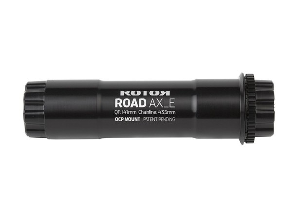 PEDALIER ROTOR ALDHU AXLE RD BLK