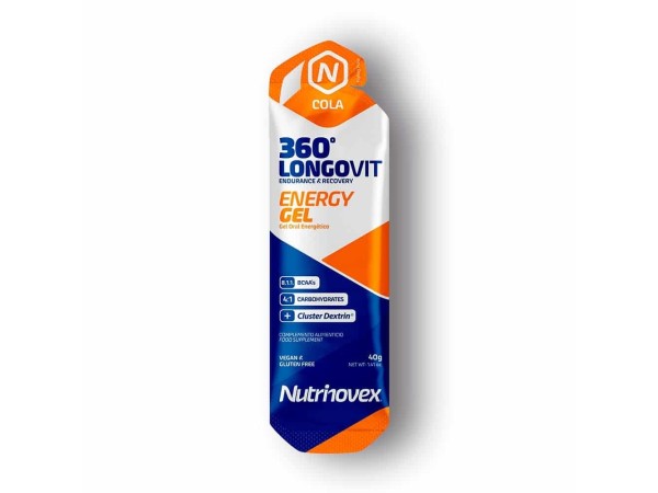 Gel NUTRINOVEX Longovit 360 in Malaga - Bike Philosophy