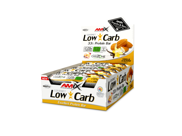 AMIX LOW CARB 33% PROTEIN BAR