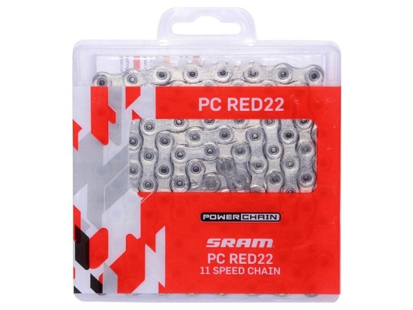 SRAM CHAIN RED 11V / E-TAP HOLLOWPIN 114