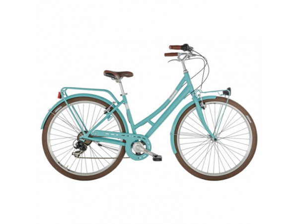 BICICLETA MOVING 28 DONNA 6V GRIS