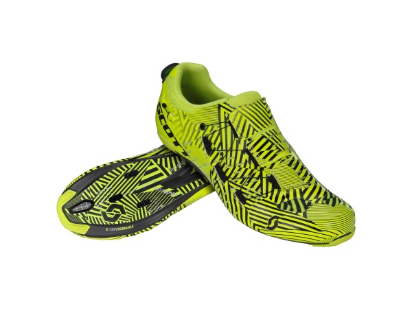 ZAPATILLA ROAD TRI CARBON GLOSS SULPHUR YELLOW/BLACK