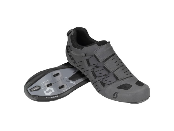 ZAPATILLA ROAD AERO TT DARK GREY REFLECTIVE/BLACK