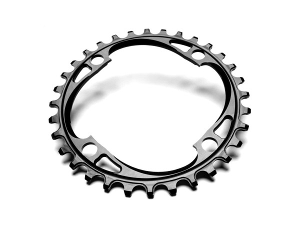 ABSOLUTE BLACK 34D 104 BCD 4-ARM CHAINRING