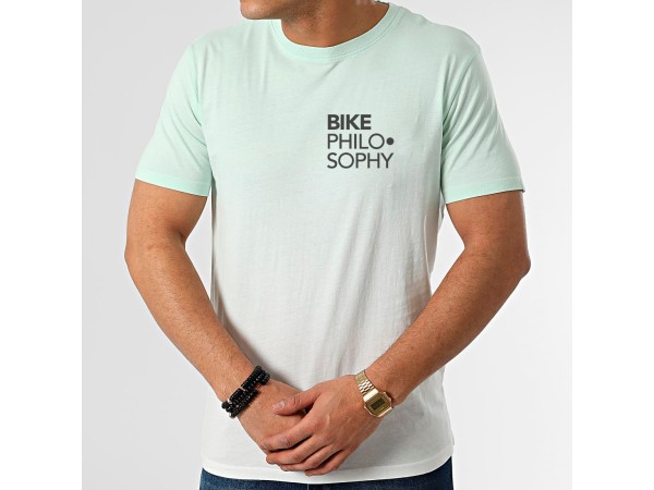 BIKE PHILOSOPHY TIE DYE UNISEX ECO-FRIENDLY T-SHIRT