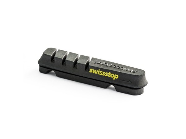  KIT 4 ZAPATAS SWISSSTOP FLASH EVO NEGRO