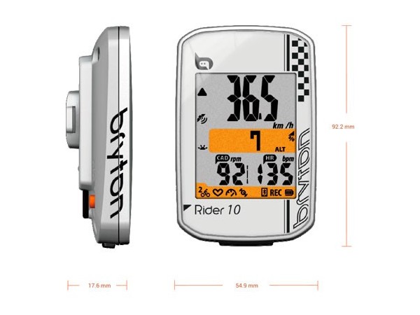 BRYTON GPS RIDER 10E