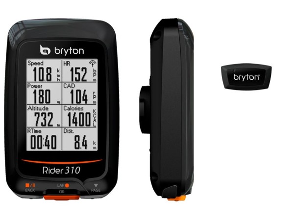 BRYTON GPS RIDER 310H + FRECUENCIA CARDIACA