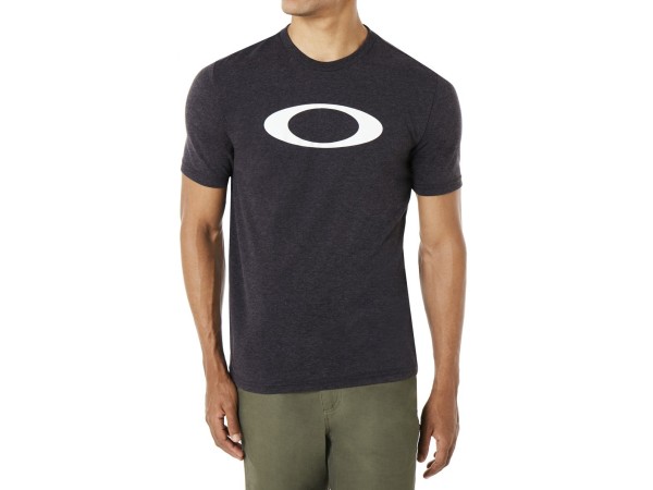 CAMISETA OAKLEY O-BOLD ELLIPSE NEGRA FRONTAL