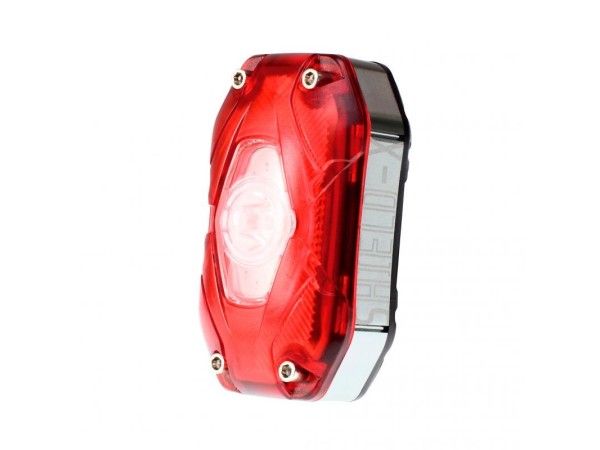 LUZ TRASERA USB SHIELD-X AUTO 80/150 LUMENS