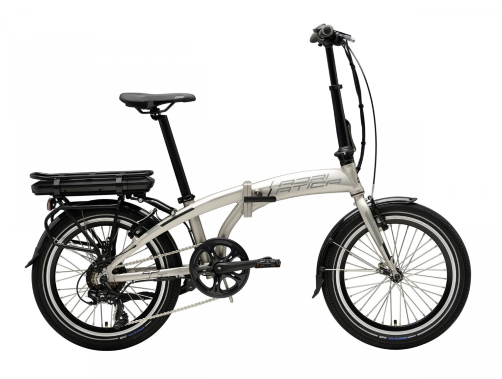 BICICLETA ADRIATICA E-SMILE PLUS 20" 6V PLEGABLE G ideal para llevar a cualquier parte y tener asistencia al pedaleo. 